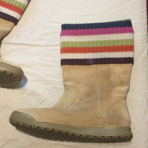Coach Tatum Boots in multi color and tan - Picture 5 of 7